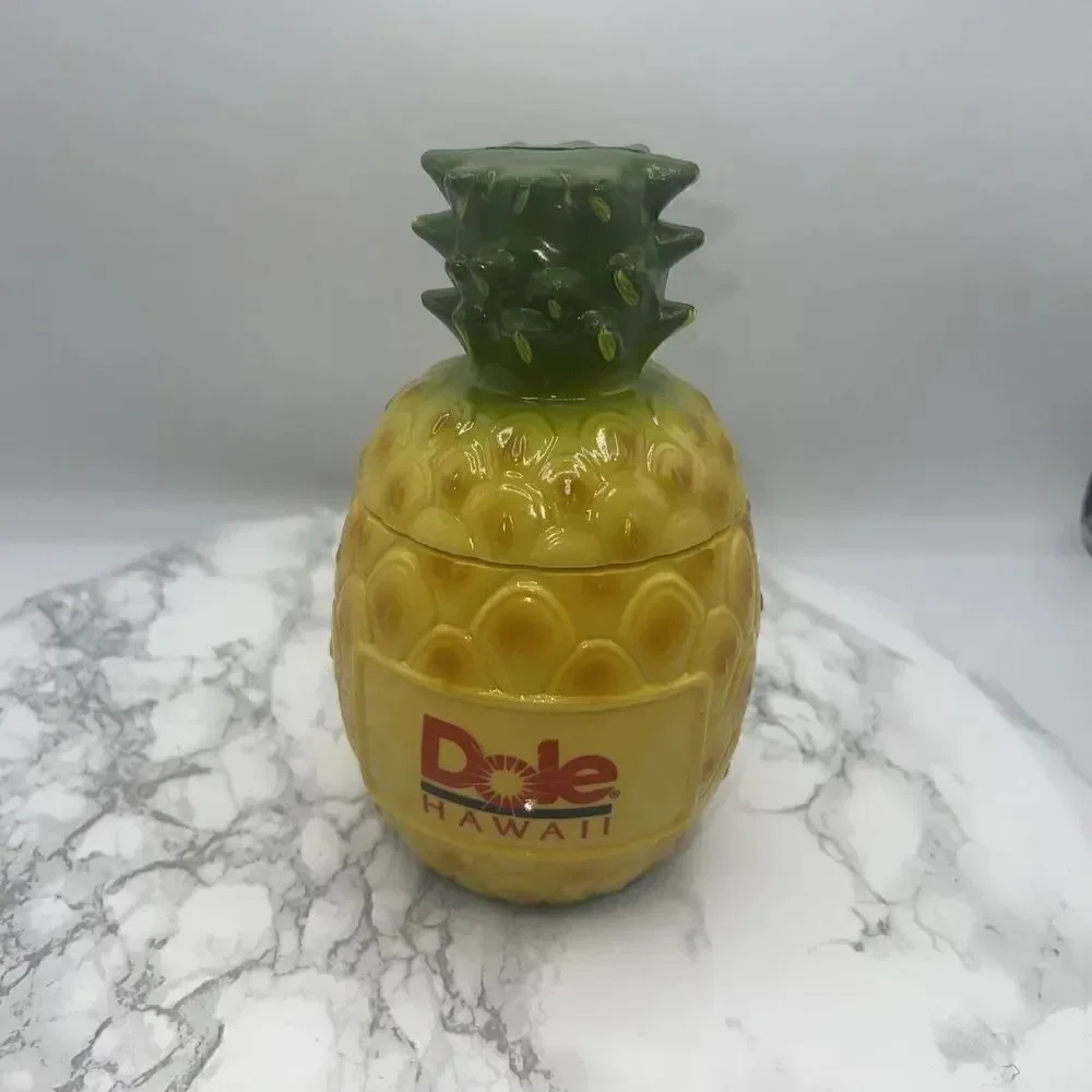 DOLE HAWAII Pineapple Coin Piggy Bank Cup